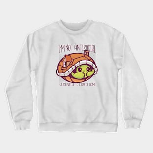 Cute Turtle Crewneck Sweatshirt